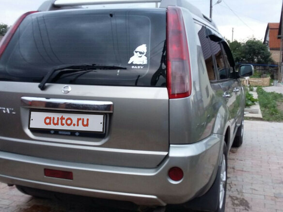 2005 Nissan X-Trail I, серебристый - вид 2