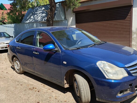 2014 Nissan Almera III (G15), синий, 580000 рублей - вид 3