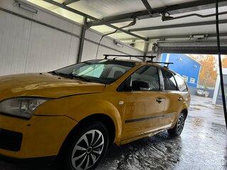 2007 Ford Focus II, жёлтый, 310000 рублей, вид 4