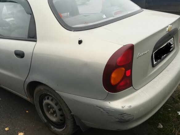 2007 Chevrolet Lanos I, серебристый - вид 5