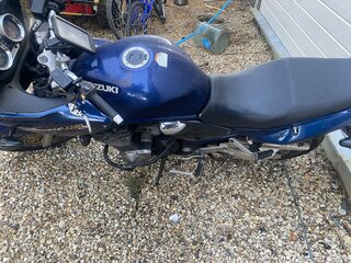 2003 Suzuki Bandit 1200, синий, 290000 рублей, вид 2