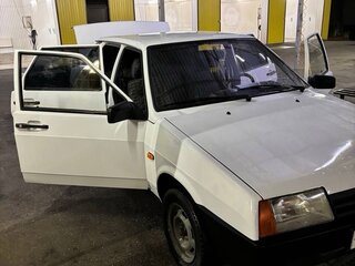1999 Lada (ВАЗ) 21099, белый, 550000 рублей, вид 2