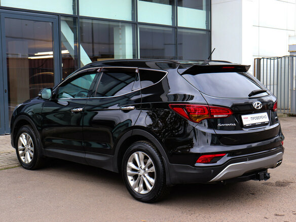 2015 Hyundai Santa Fe III Рестайлинг, чёрный, 1747000 рублей - вид 5