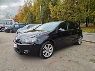 2010 Volkswagen Golf VI, чёрный, 700000 рублей, вид 3