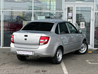 2013 Lada (ВАЗ) Granta I, серебристый, 399000 рублей, вид 2