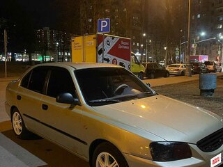 2006 Hyundai Accent ТагАЗ II, бежевый, 280000 рублей, вид 4