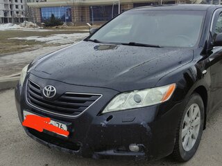 2008 Toyota Camry VI (XV40), чёрный, 810000 рублей, вид 1