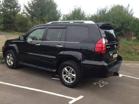 2008 Lexus GX 470 I, чёрный - вид 3