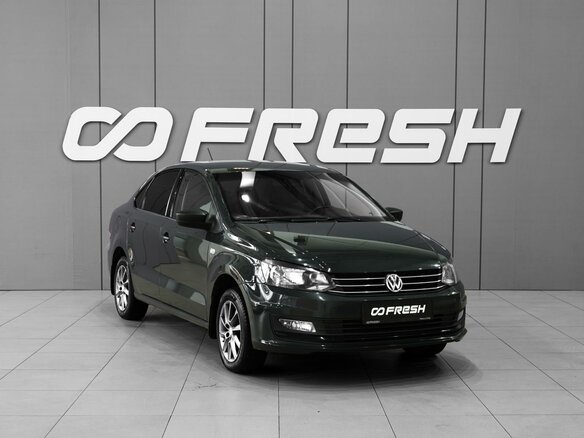 2017 Volkswagen Polo V Рестайлинг, серый, 888000 рублей