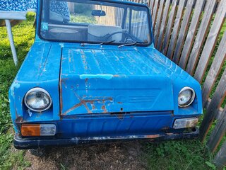 1989 СМЗ С-3Д, синий, 70000 рублей, вид 2