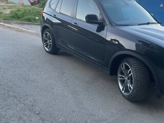 2012 BMW X3 28i xDrive II (F25), чёрный, 1299000 рублей, вид 4