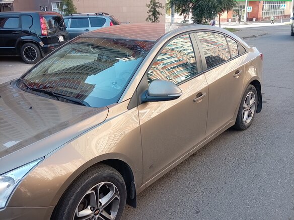 2014 Chevrolet Cruze I Рестайлинг, бежевый, 930000 рублей - вид 6