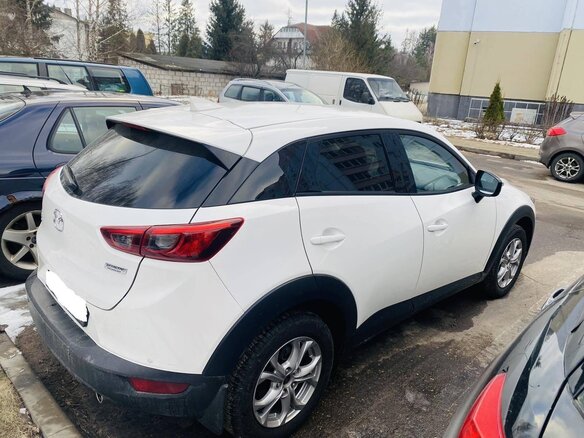 2018 Mazda CX-3 I Рестайлинг, белый, 1895000 рублей - вид 6