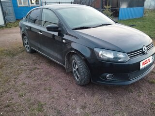 2012 Volkswagen Polo V, чёрный, 750000 рублей, вид 2