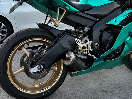 2008 Yamaha YZF-R6, зелёный, 700000 рублей, вид 4