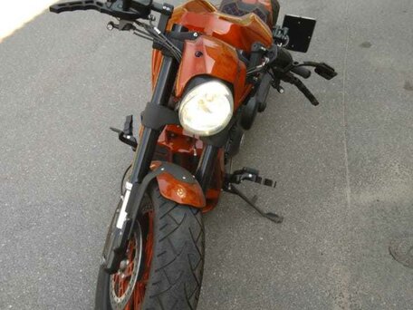 2011 Harley-Davidson V-Rod, оранжевый, 2100000 рублей, вид 2