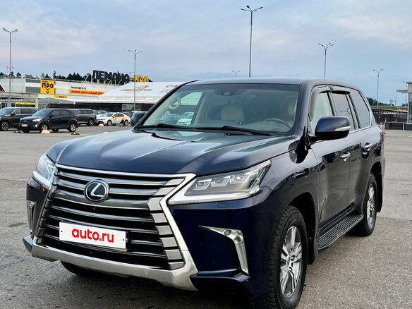 2017 Lexus LX 450d III Рестайлинг 2, синий, 6750000 рублей - вид 1