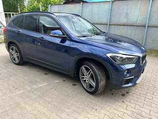 2018 BMW X1 16d sDrive II (F48), синий, 2200000 рублей, вид 3