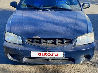 2000 Hyundai Accent II, синий, 90000 рублей, вид 1
