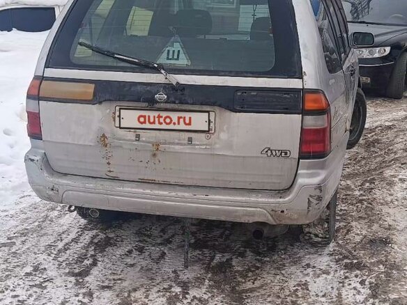 1997 Nissan Prairie II (M11), серебристый, 250000 рублей - вид 3
