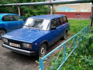 2008 Lada (ВАЗ) 2104, синий, 270000 рублей, вид 1