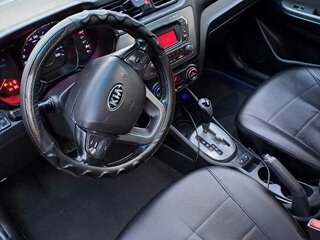 2013 Kia Rio 4-speed III, серый, 760000 рублей, вид 4