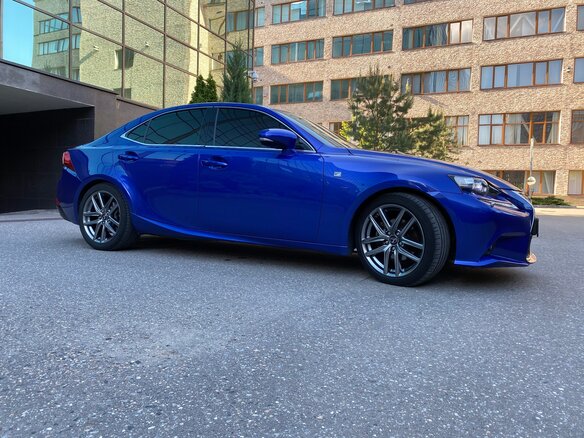 2014 Lexus IS 250 III, синий - вид 3