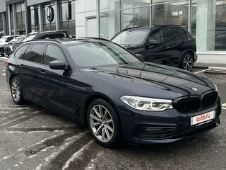 2019 BMW 5 серии 520d VII (G30/G31/G38), синий, 3699900 рублей, вид 1