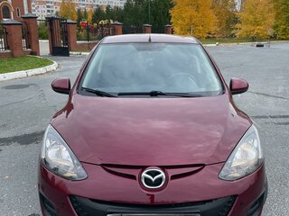 2010 Mazda 2 II Рестайлинг (DE2), красный, 830000 рублей, вид 1