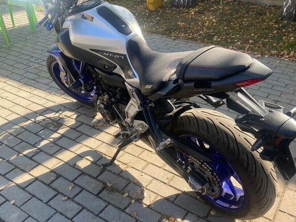 2016 Yamaha MT-07 (FZ-07), серый, 790000 рублей - вид 7