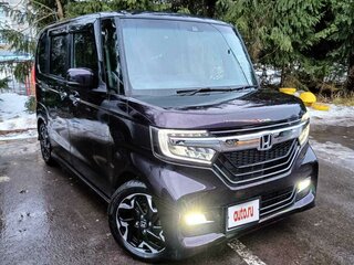 2019 Honda N-BOX II, фиолетовый, 1300000 рублей, вид 1