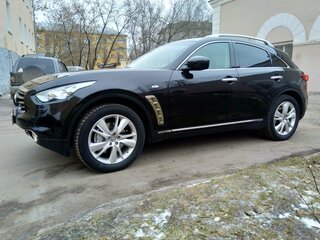 2012 Infiniti FX37 II (S51) Рестайлинг, чёрный, 1940000 рублей, вид 4