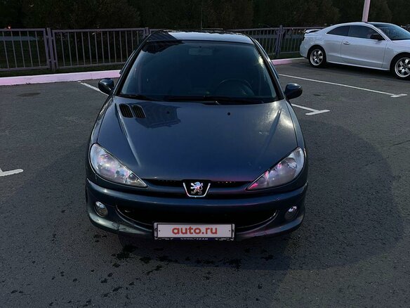 2006 Peugeot 206, серый, 290000 рублей