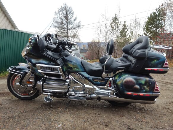 2005 Honda GL 1800 Gold Wing, чёрный, 1500000 рублей - вид 1