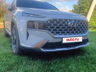 2020 Hyundai Santa Fe IV Рестайлинг, серый, 3999999 рублей, вид 4