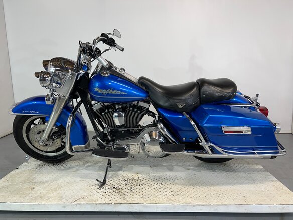 1996 Harley-Davidson Road King, синий, 510000 рублей - вид 1