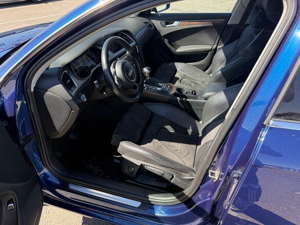 2014 Audi A4 IV (B8) Рестайлинг, синий - вид 10