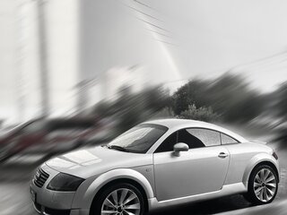 2000 Audi TT I (8N), серебристый, 700000 рублей, вид 4