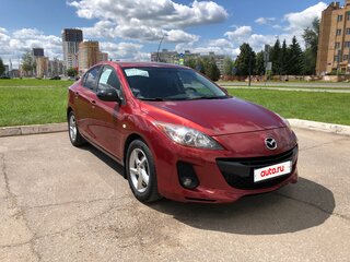 2013 Mazda 3 II (BL) Рестайлинг, красный, 1035000 рублей, вид 4