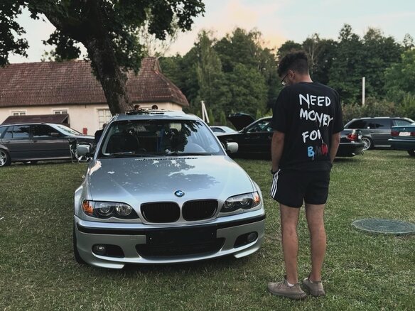 2001 BMW 3 серии 320d IV (E46) Рестайлинг, серый, 860000 рублей - вид 13