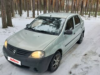 2008 Renault Logan I, серый, 330000 рублей, вид 1