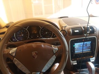 2004 Porsche Cayenne I (955), чёрный, 3000000 рублей, вид 4
