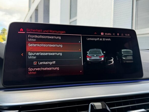 2020 BMW 5 серии 540i xDrive VII (G30/G31/G38) Рестайлинг, чёрный, 5490000 рублей - вид 21