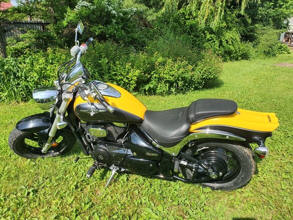 2008 Suzuki Boulevard M50, жёлтый, 555000 рублей - вид 2
