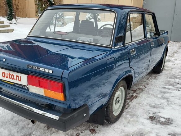 2008 Lada (ВАЗ) 2107, синий - вид 3
