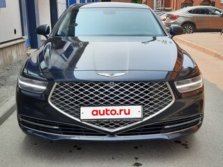 2020 Genesis G90 I Рестайлинг, чёрный, 2950000 рублей, вид 1
