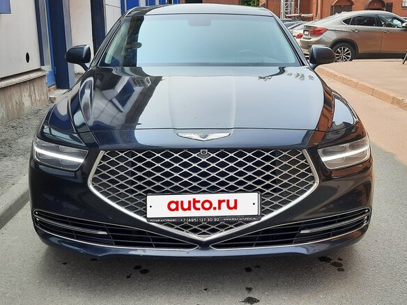 2020 Genesis G90 I Рестайлинг, чёрный, 2950000 рублей