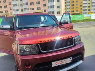2008 Land Rover Range Rover Sport Supercharged I, красный, 1550000 рублей, вид 2