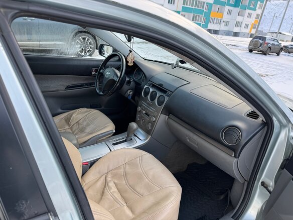 2003 Mazda 6 I (GG), серебристый, 220000 рублей - вид 14