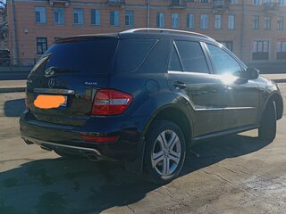 2008 Mercedes-Benz M-Класс 350 II (W164) Рестайлинг, чёрный, 1130000 рублей, вид 2